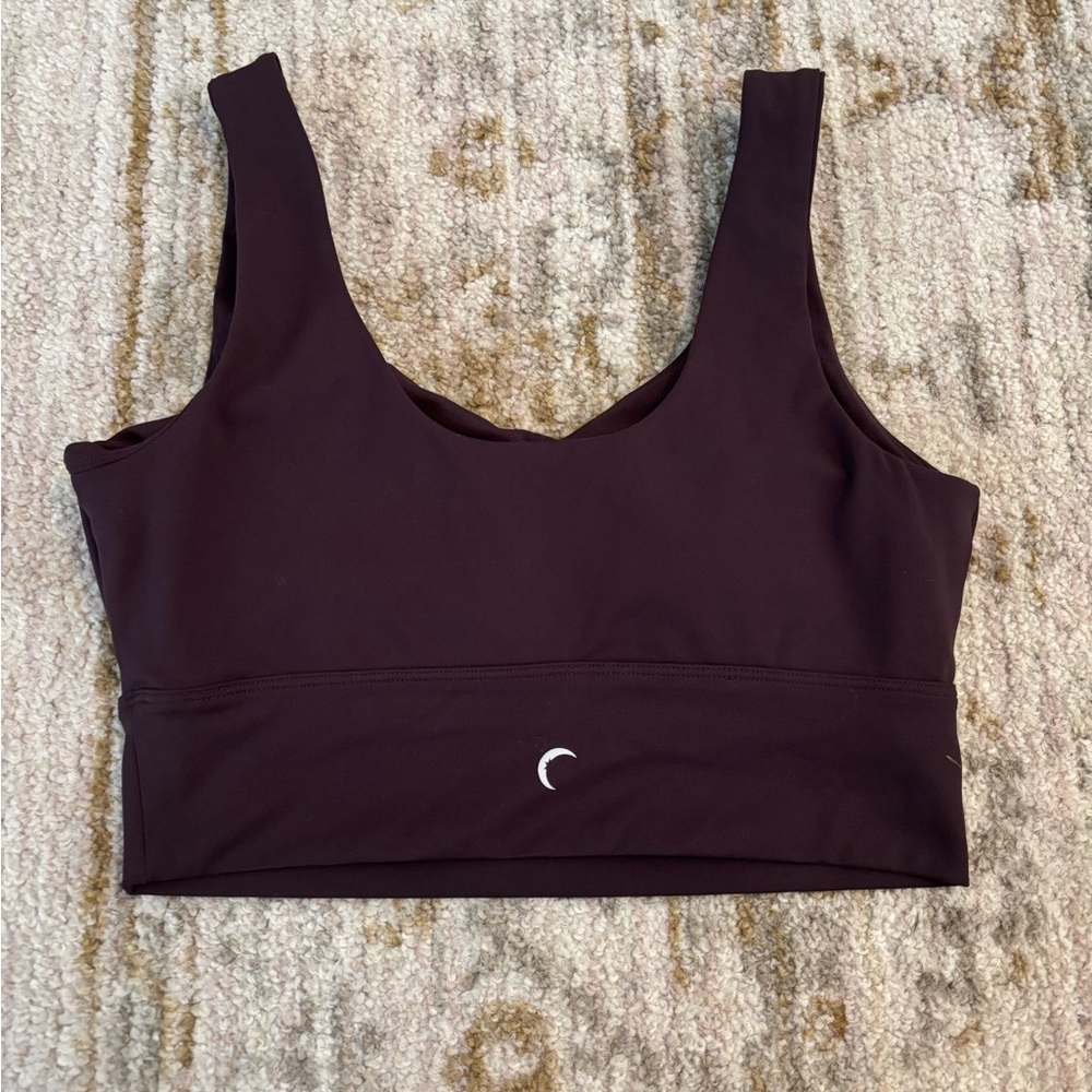 Women's Zyia Brown Sports Bra Size Large